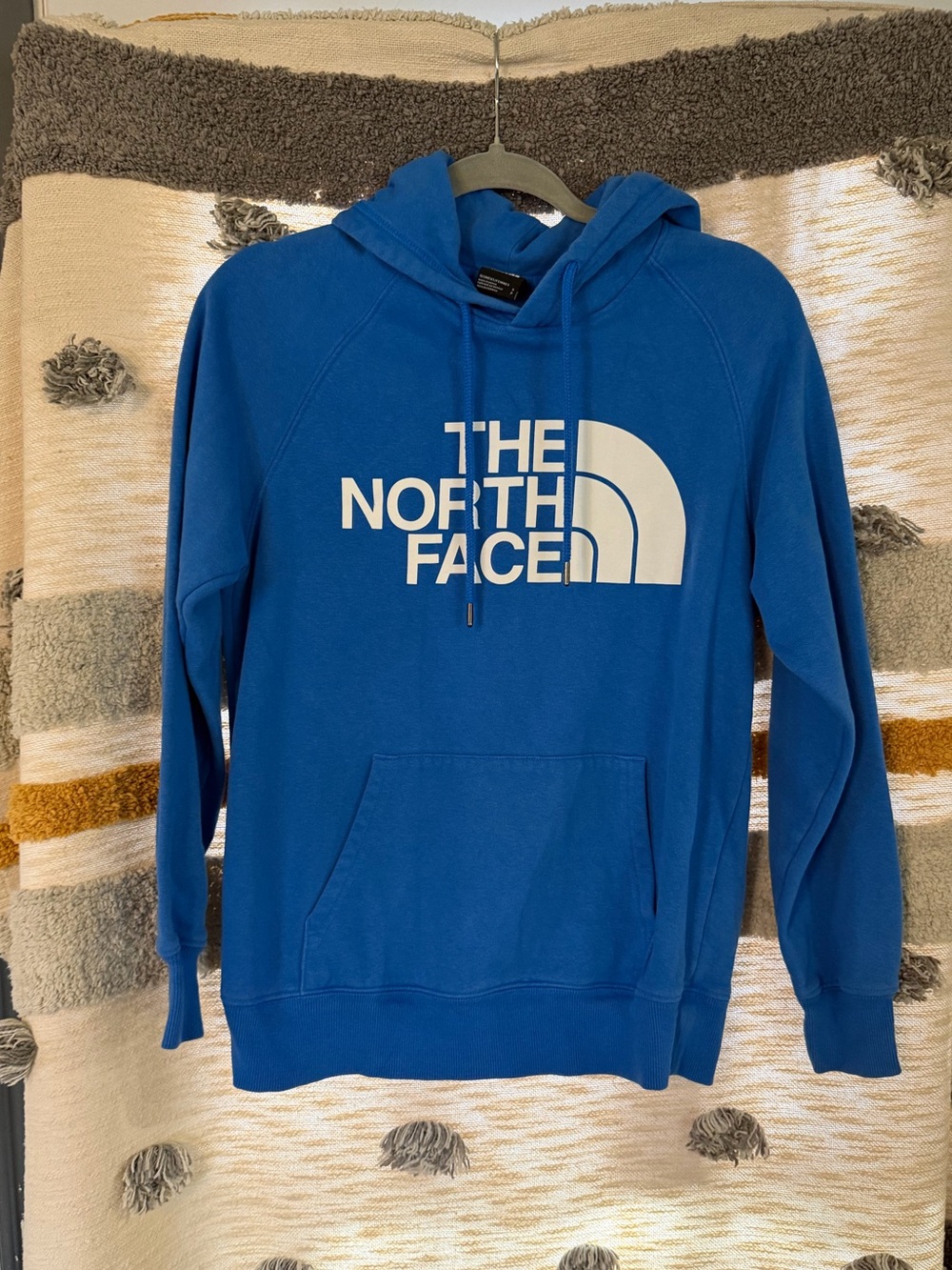 The North Face Women’s  Royal Blue Logo Hoodie - Small